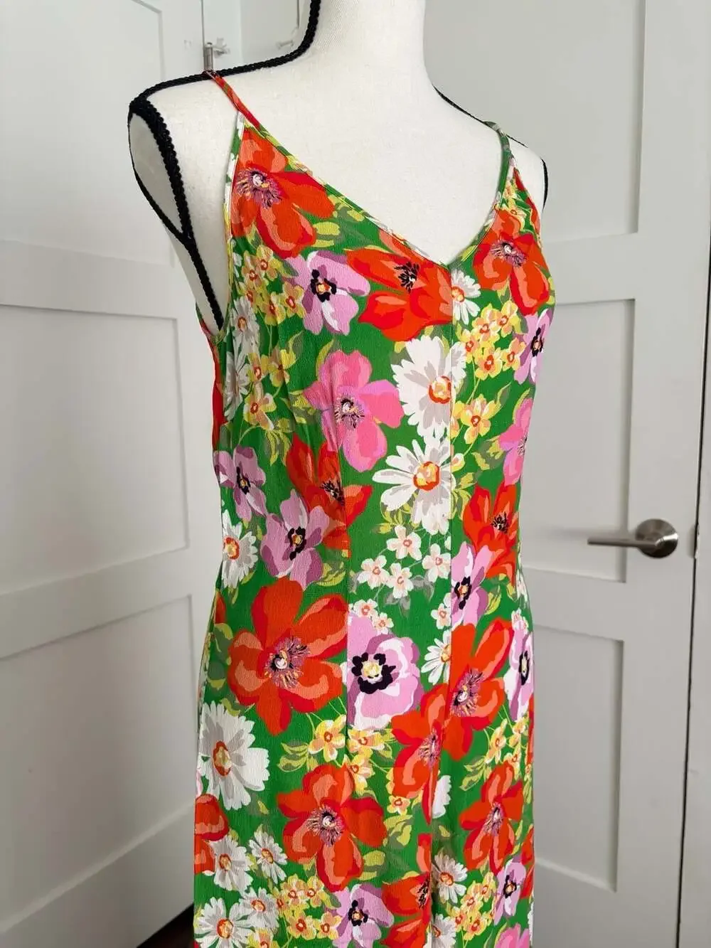 Kachel x Anthropologie Pandora Wide-Leg Jumpsuit Floral Green